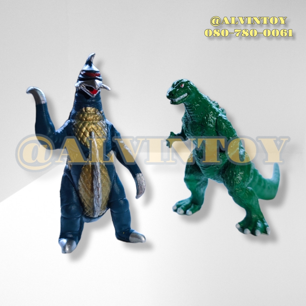 โมเดล Godzilla - ก็อตซิลล่า 7 cm. 10 ตัว