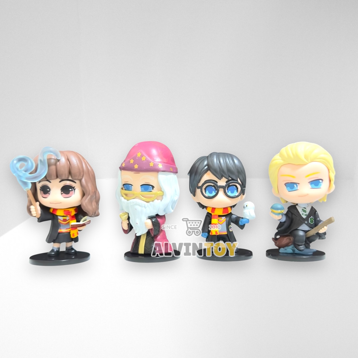 โมเดล แฮรี่พอตเตอร์ ชุด 8 ตัว ขนาดความสูง 8-9 ซม.