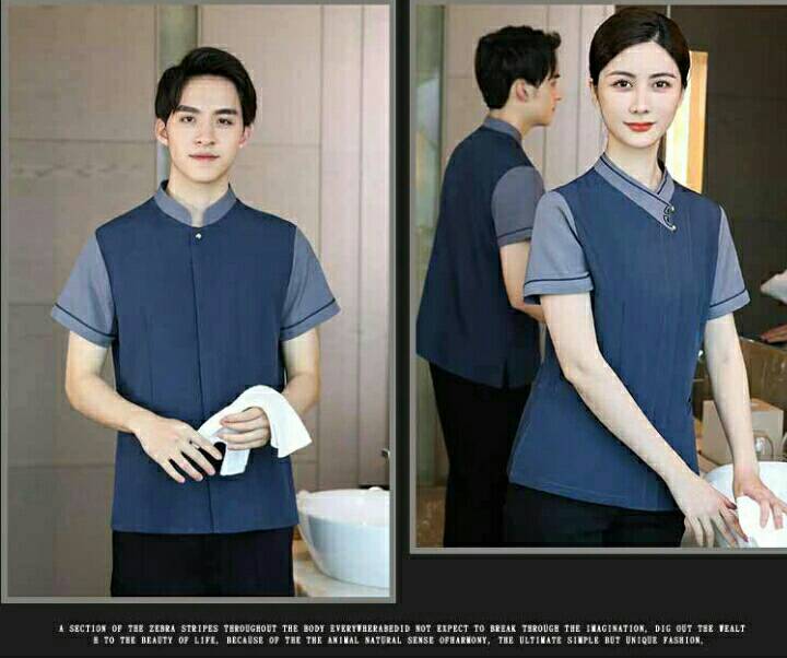 เสื้อแม่บ้าน พ่อบ้าน พนักงานทำความสะอาด