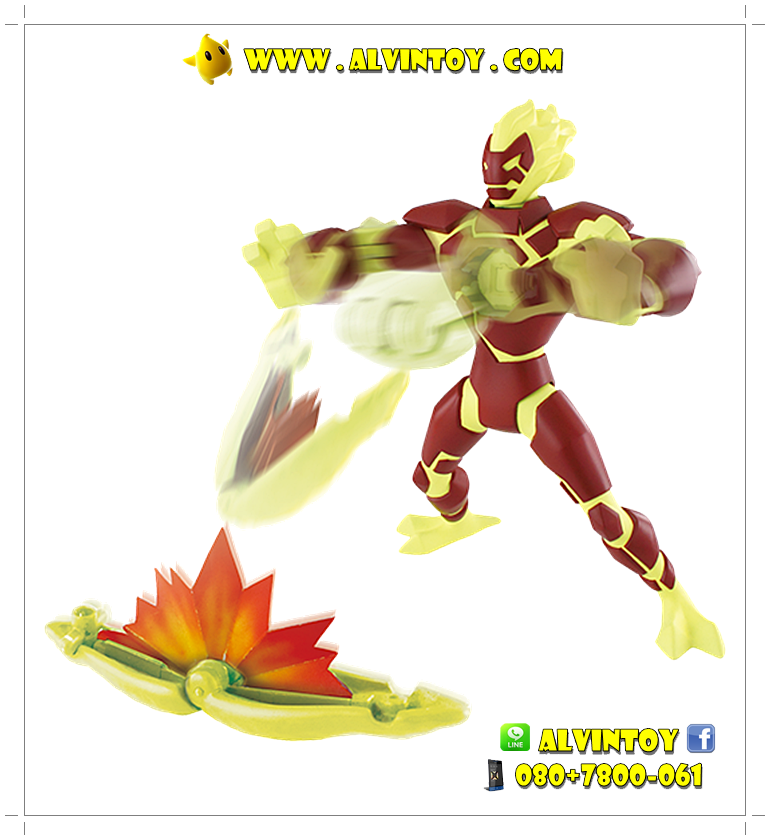 Figures BEN 10 Heatblast