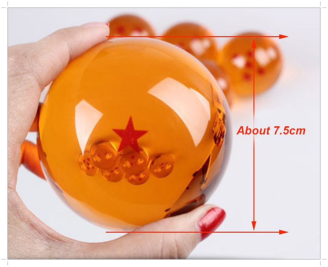 Crystal Ball Dragon Ball ลูกแก้วดราก้อนบอลลูกใหญ่ เท่าของจริง