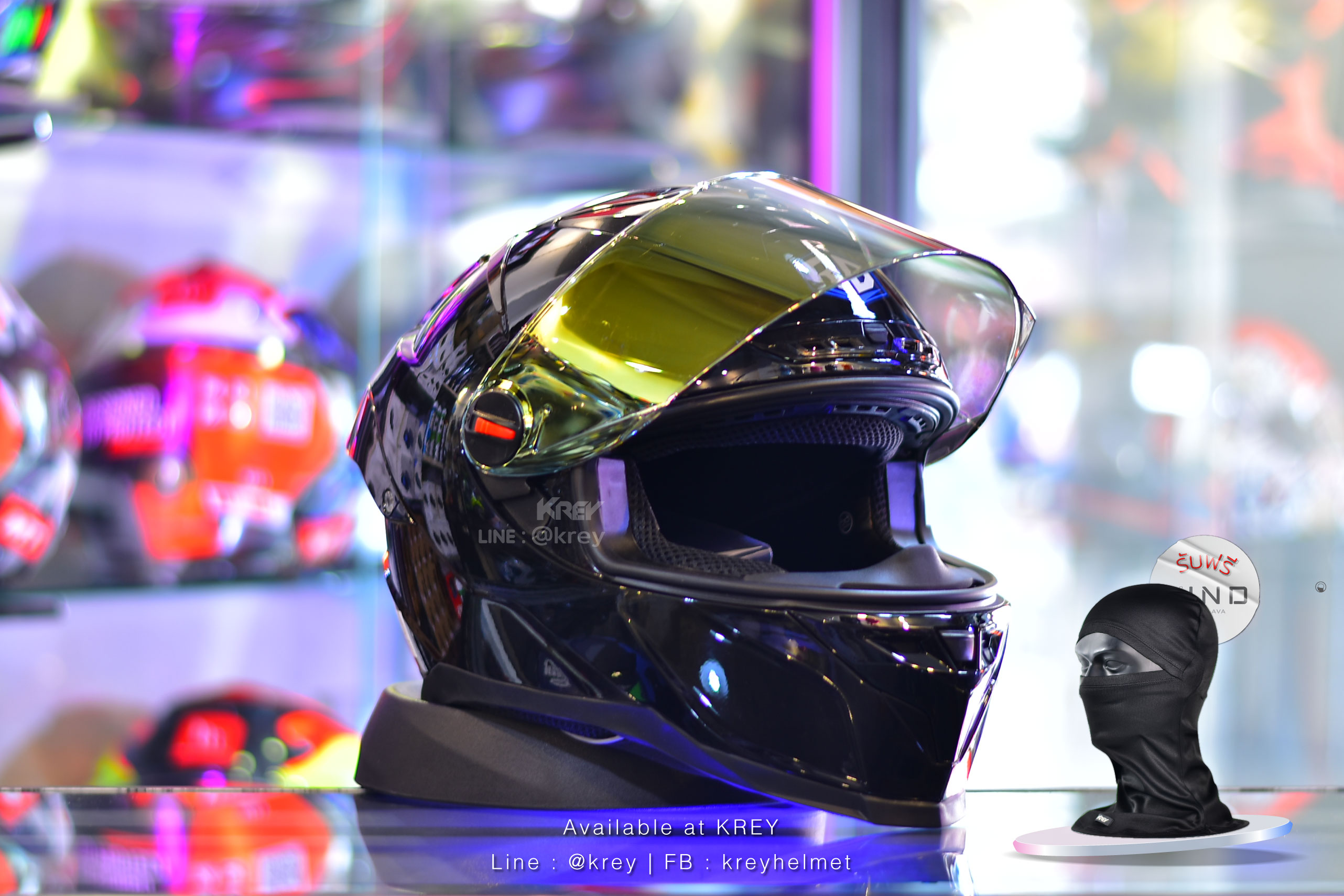 Random model CZR-BT Super Glossy Black