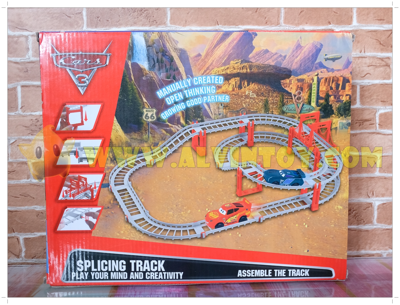 ชุดรถรางของเล่นแมคควีน