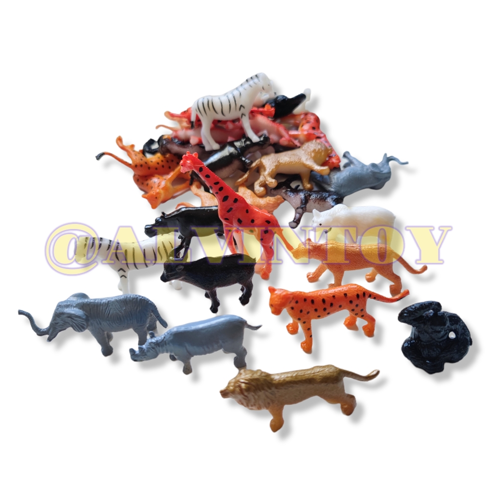 Animals World โมเดลชุดสัตว์ 36 ตัว ขนาด 4-5 ซม.