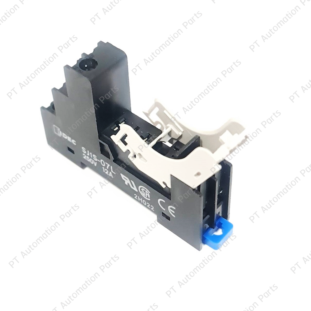 ซ็อกเก็ตรีเลย์ IDEC SJ2S-07L SJ1S-07L Socket Relay 250V 8A/12A 8-pins 5-pins DIN Rail Finger Safe for RJ2S RJ1S Series ซ็อกเก็ตชนิดป้องกันนิ้วมือ 5ขา 8ขา แบบยึดรางปีกนก ใช้กับรีเลย์รุ่น RJ2S RJ1S ซีรีส์