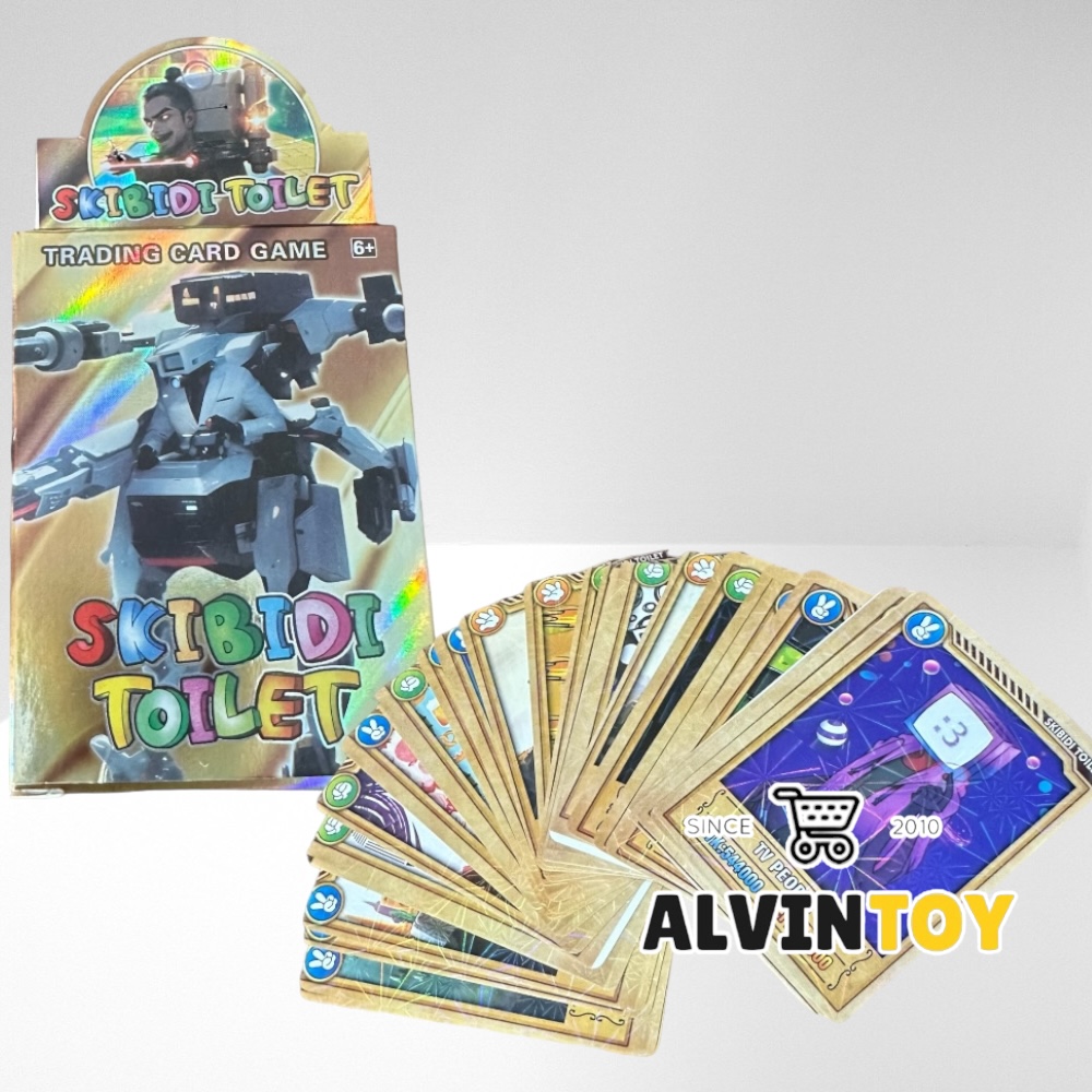 ของเล่น การ์ด Skibidi Toilet ชุดการ์ด สกิบิดี้ ทอยเล็ต สินค้าตรงปก สินค้าส่งเร็วจากกทม. สำเนา สำเนา