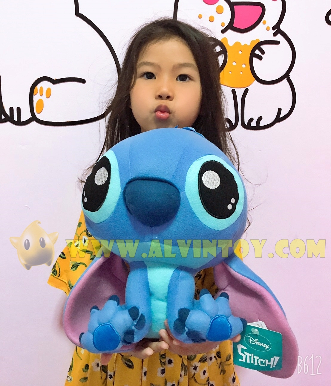 !!!ลดล้างสต็อก ต่ำกว่าทุน ตุ๊กตา Stitch ตุ๊กตาสติทช์ ท่านั่งหูยาว ขนาดความสูง 30 ซม. ผ้าขนนุ่ม สินค้าลิขสิทธิ์แท้ 100%