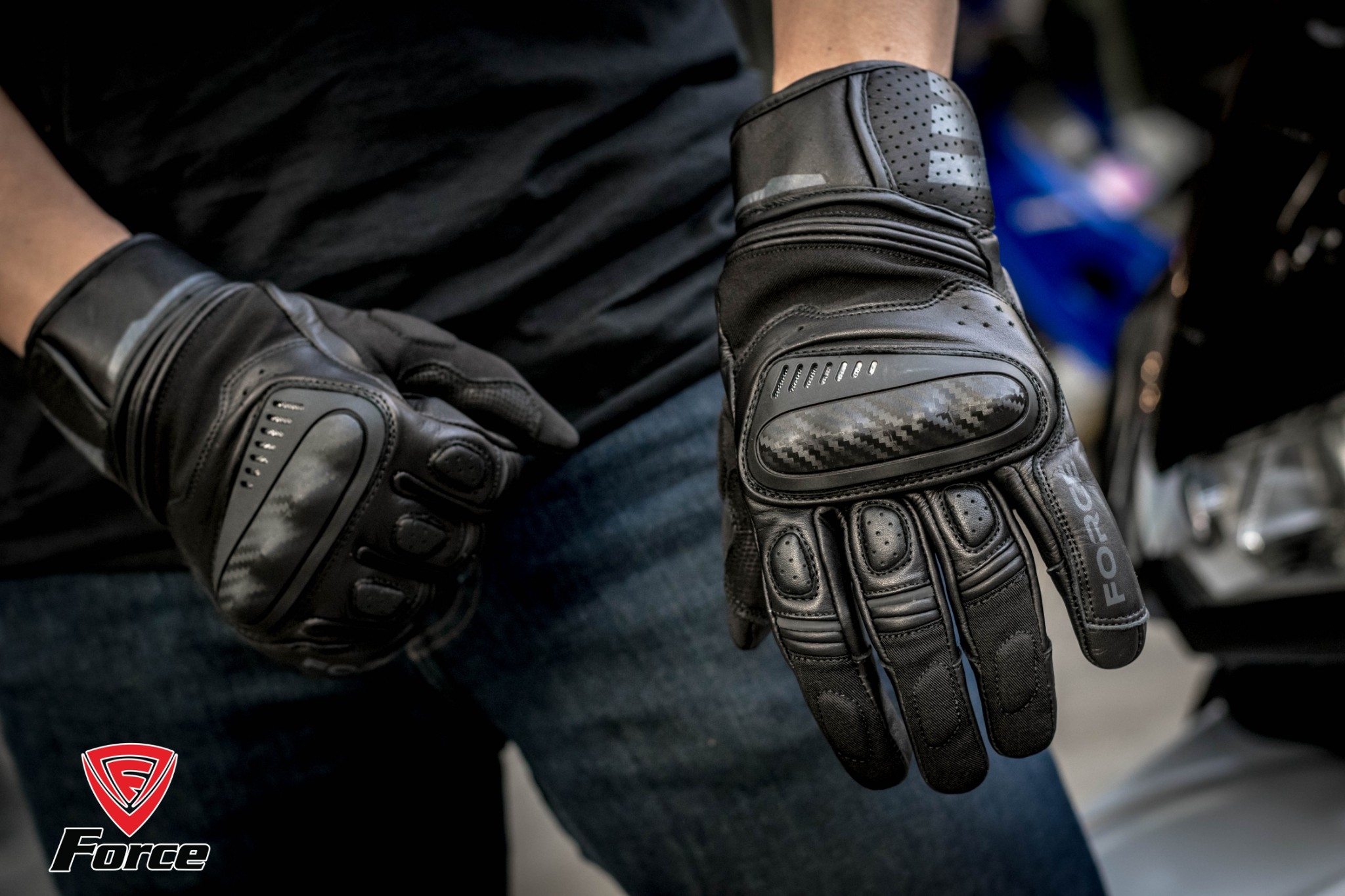 ถุงมือ Force รุ่น Alpine Gloves (Black)