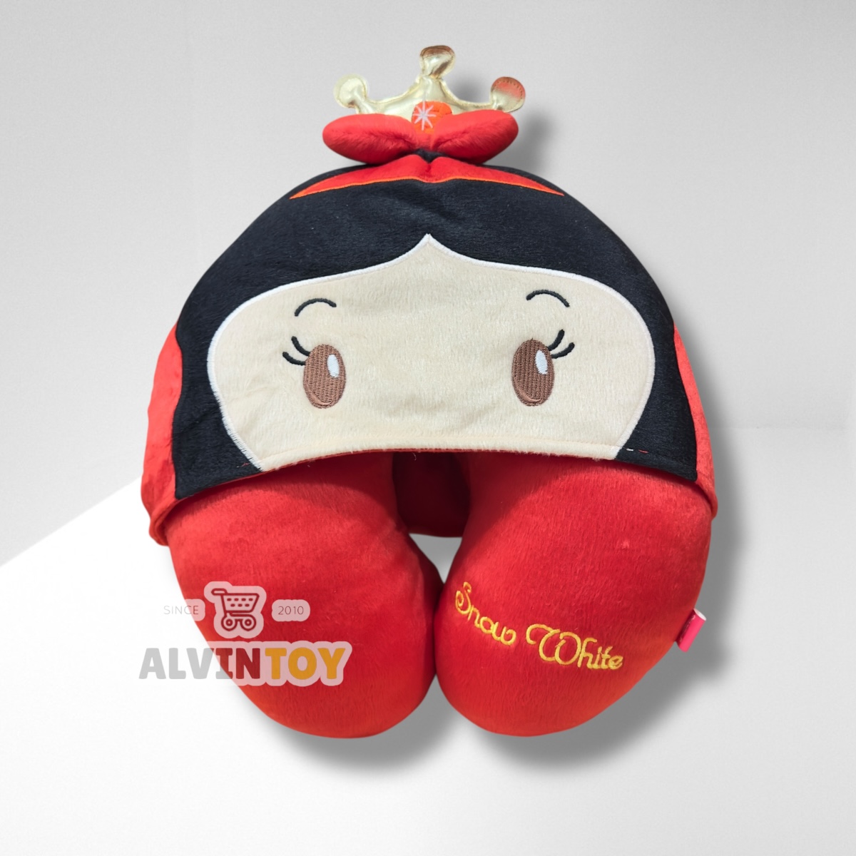 หมอนรองคอตัวยูลายเจ้าหญิง Snow White - สโนว์ไวท์