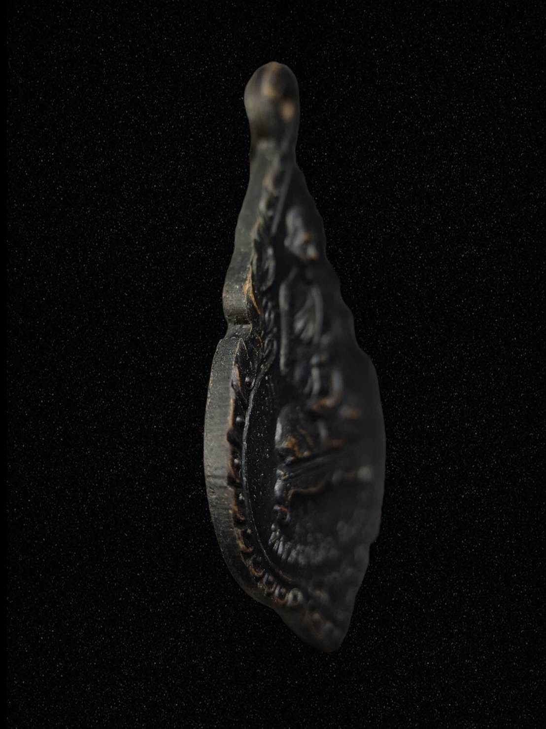 เหรียญหลวงพ่อไสว วัดปรีดาราม จ.นครปฐม ปี2538 เนื้อทองแดงรมดำ