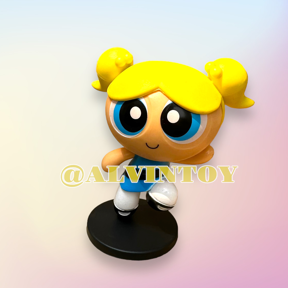 โมเดล Powerpuff Girls - พาวเวอร์พัฟฟ์เกิลส์ ชุด 4 ตัว ขนาดความสูง 9-10 ซม. สำเนา