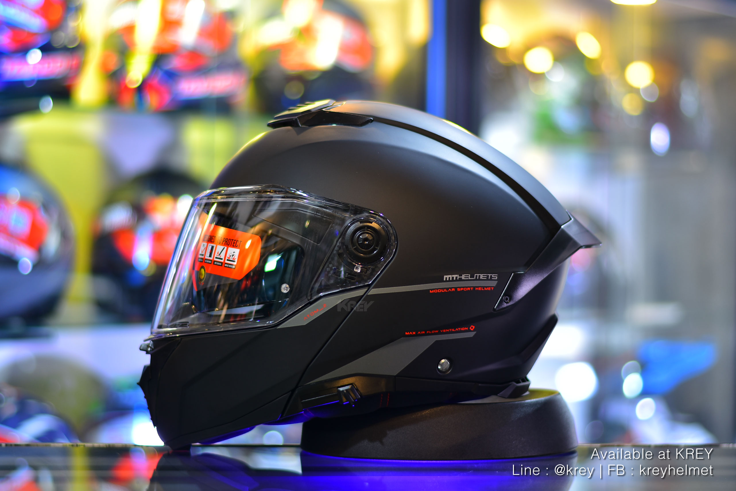MT model ATOM 2 SV SOLID MATT BLACK