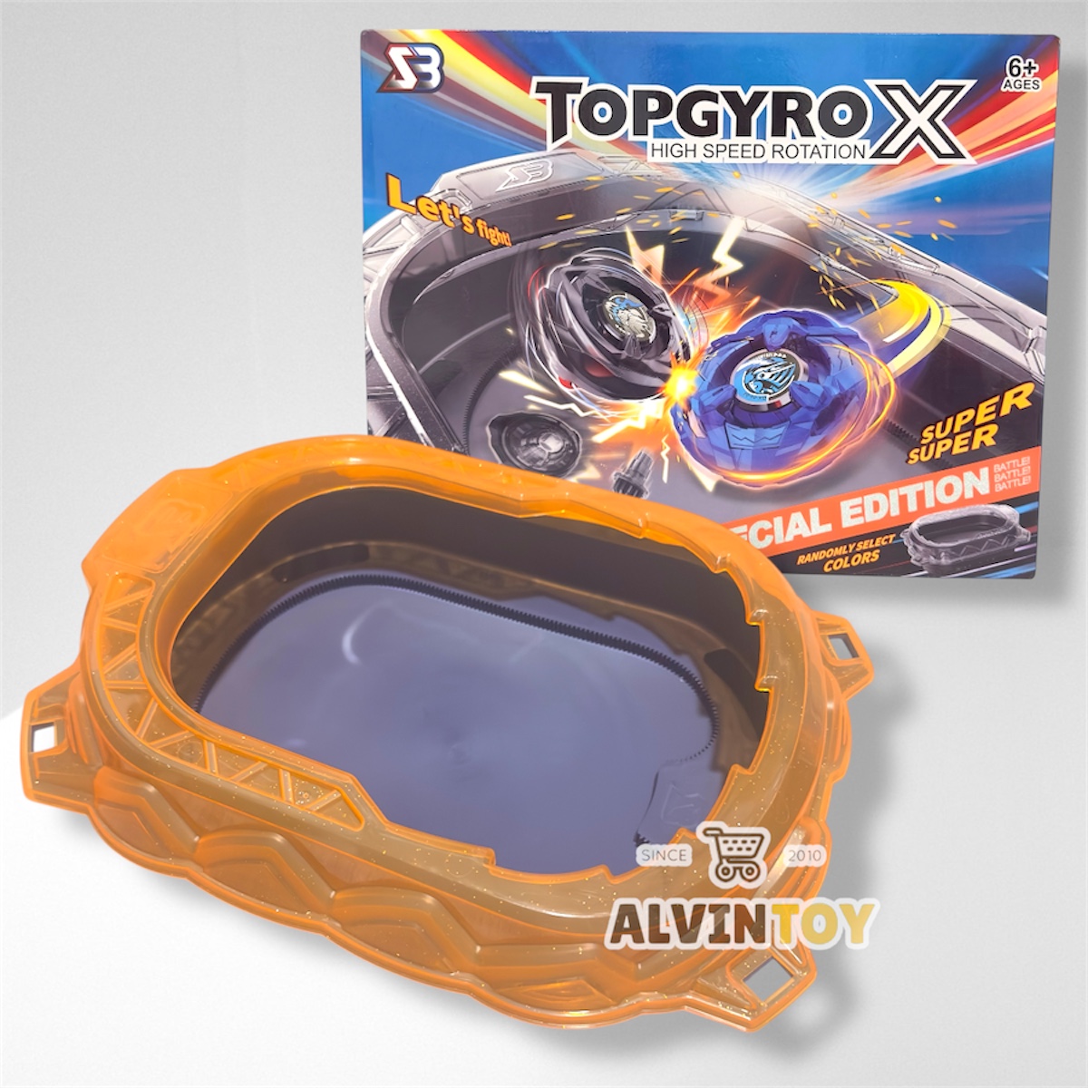 สนาม BEYBLADE เบย์เบลด พร้อมฝาครอบ ขนาดความกว้าง 46 ซม