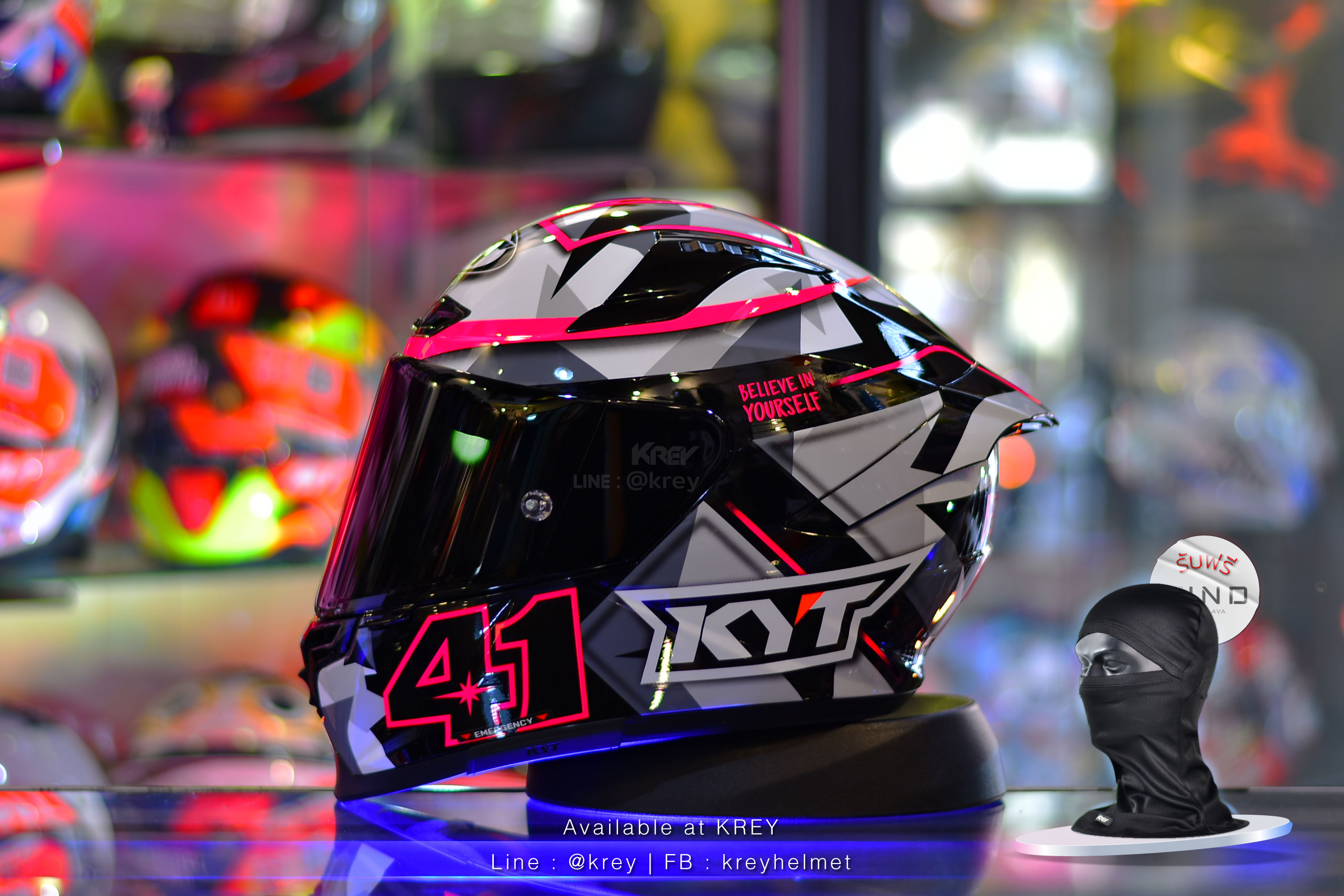 KYT model STRIKER ESPARGARO 2018 REPLICA