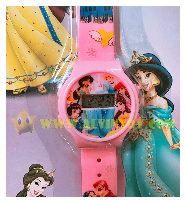 นาฬิกาข้อมือดิจิตอลเจ้าหญิงดิสนีย์