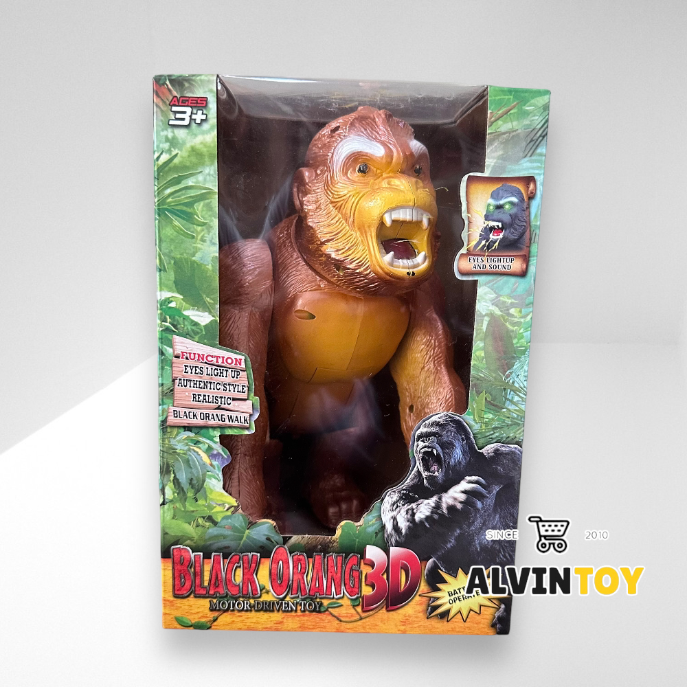 Kingkong โมเดลคิงคอง ของเล่นคิงคองเดินได้ มีเสียง มีไฟ