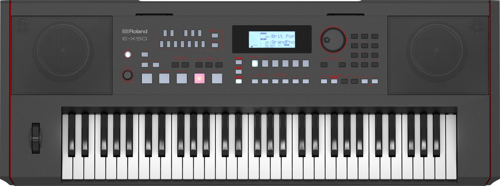Roland E-X50 *ของแท้รับประกัน 1ปี* Arranger Keyboard คีย์บอร์ดพกพา
