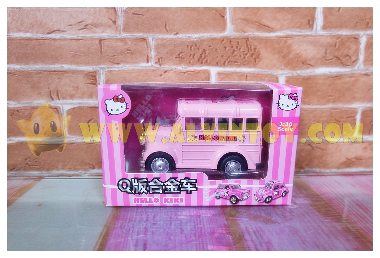รถเหล็ก Kitty - คิตตี้ มีเสียงมีไฟ Scale 1:36