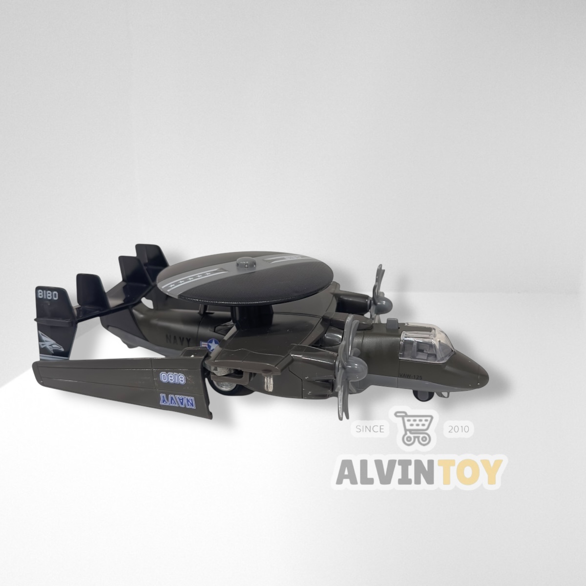 โมเดลเครื่องบิน Navy 8180 ดำ