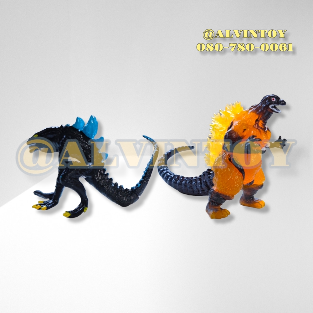โมเดล Godzilla - ก็อตซิลล่า 7 cm. 10 ตัว