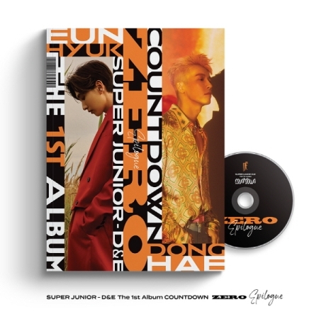 ( Pre-Order ) SUPER JUNIOR-D&E 1st Album COUNTDOWN] ZERO ver. ( Epilogue ) + Poster วางจำหน่าย 10 / 12 / 2021