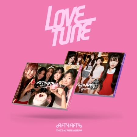 ( Pre-Order ) FIFTY FIFTY 2nd Mini Album Love Tune Set 2 ver * มี Poster พับในกล่อง * วางจำหน่าย 20 / 9 / 2024