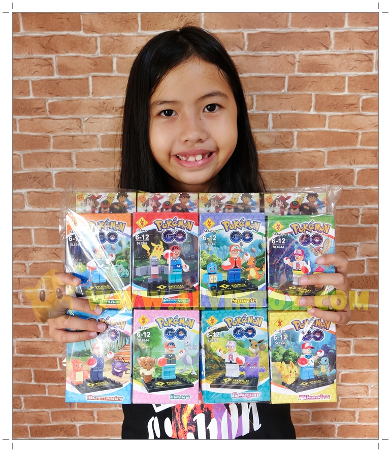 Lego Pokemon - เลโก้ โปเกม่อน 8 กล่อง