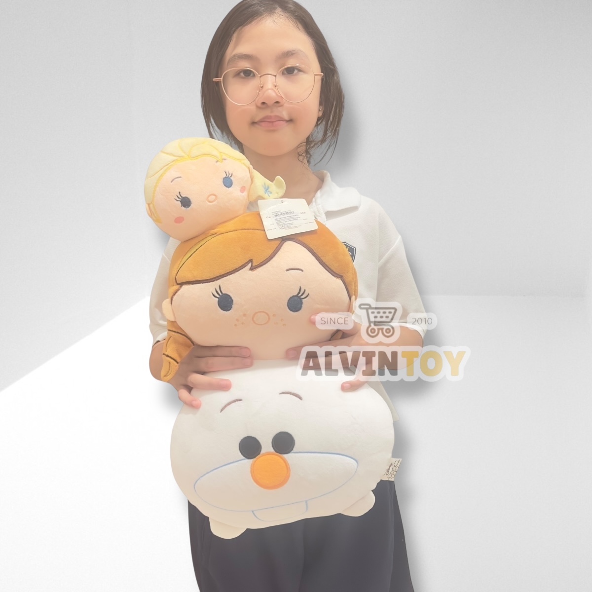 หมอน Frozen Tsum Tsum โฟรเซ่น ขนาดความสูง 20 นิ้ว น่ารัก ขนนุ่มสุดๆ น่ากอด