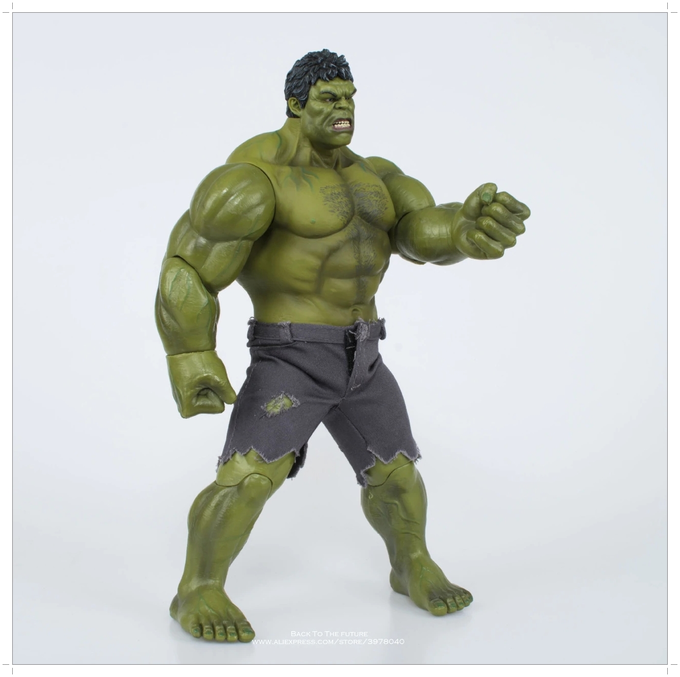 Figure The Hulk - โมเดล เดอะฮัค กางเกงผ้า เปลี่ยนมือได้