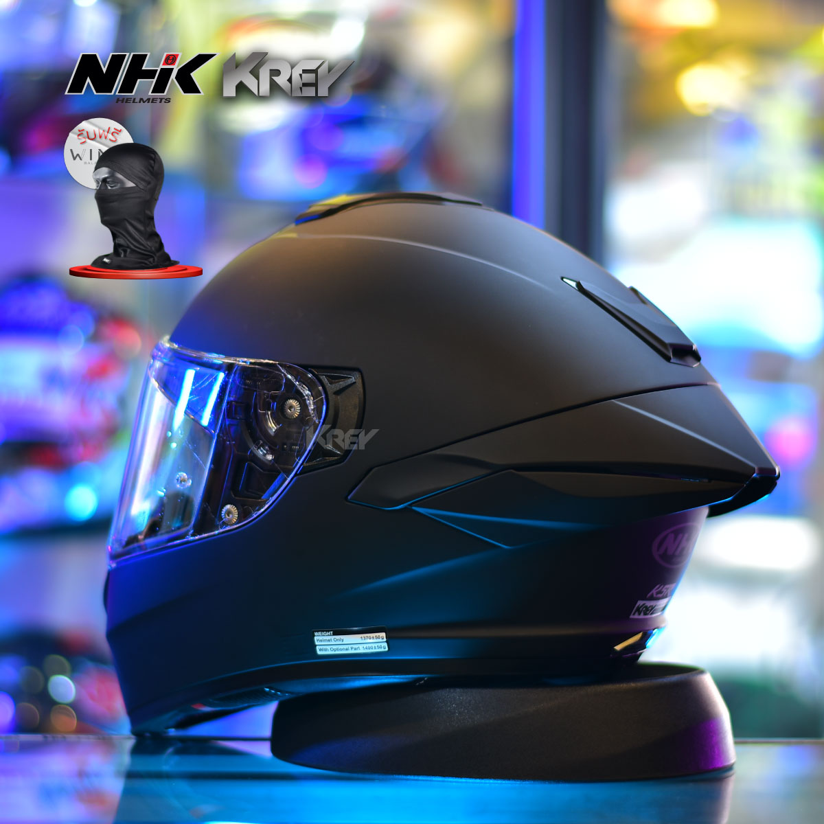 NHK model K5R Matt Black