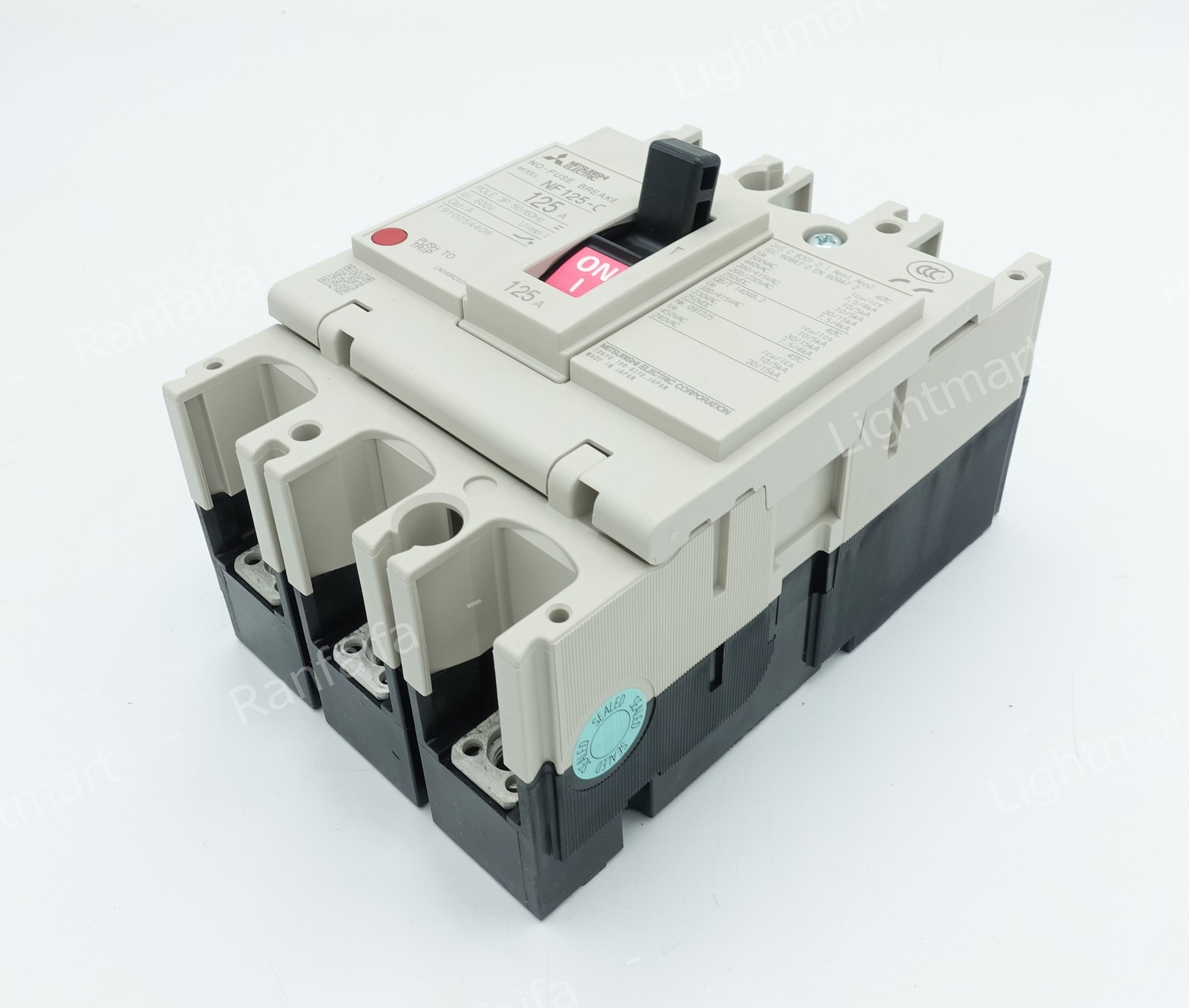 เบรกเกอร์ 3P-125CV-125A (10kA) Mitsubishi