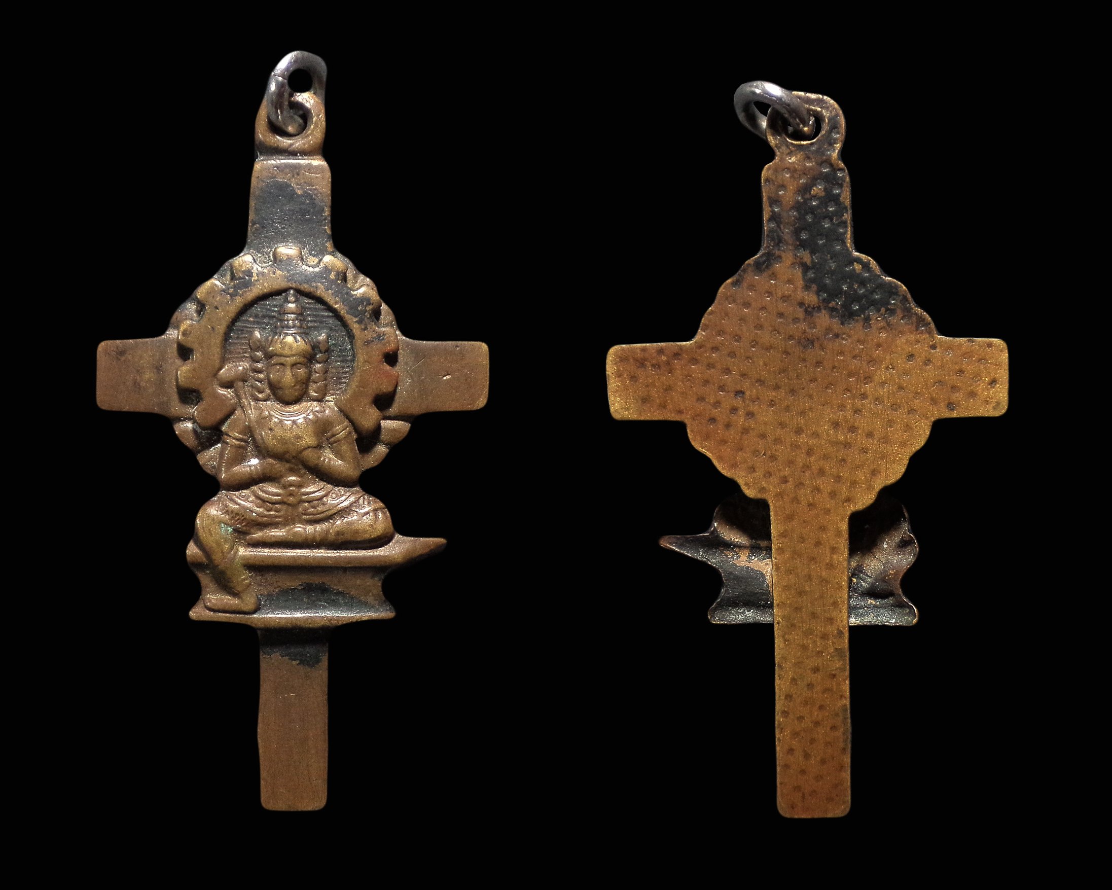 เหรียญ ไม้กางเขน พระวิษณุกรรม