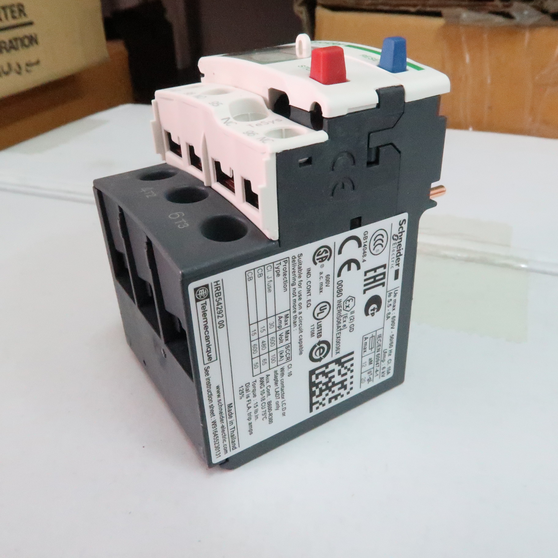 Overload Relay LRD (ใช้กับ LC1D09-32) "Schneider"