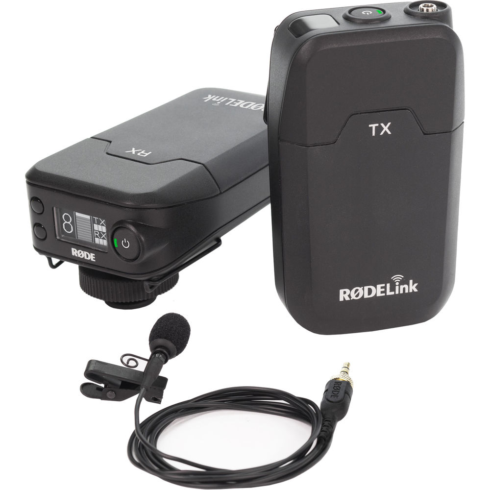Rode RODELink Filmmaker Kit *ของแท้ รับประกันศูนย์* ชุดไมค์ไร้สายหนีบปกเสื้อ ดิจิตอล 2.4 GHz, ระยะ 100ม., แบตฯ AA