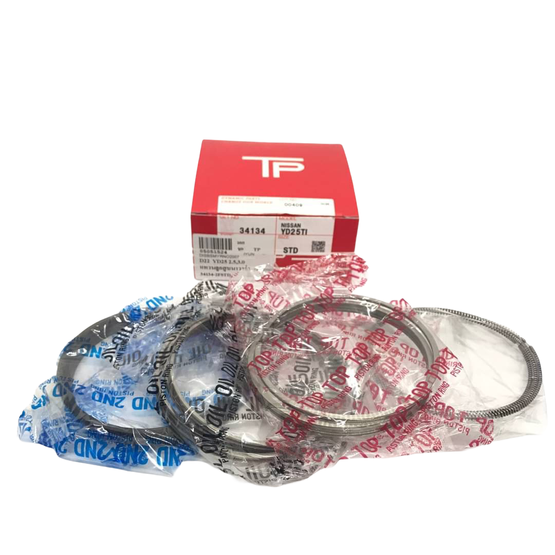 แหวนลูกสูบ Nissan YD25 นิสสัน วายดี25 เบอร์ 34134 ยี่ห้อ TP ยกเซต