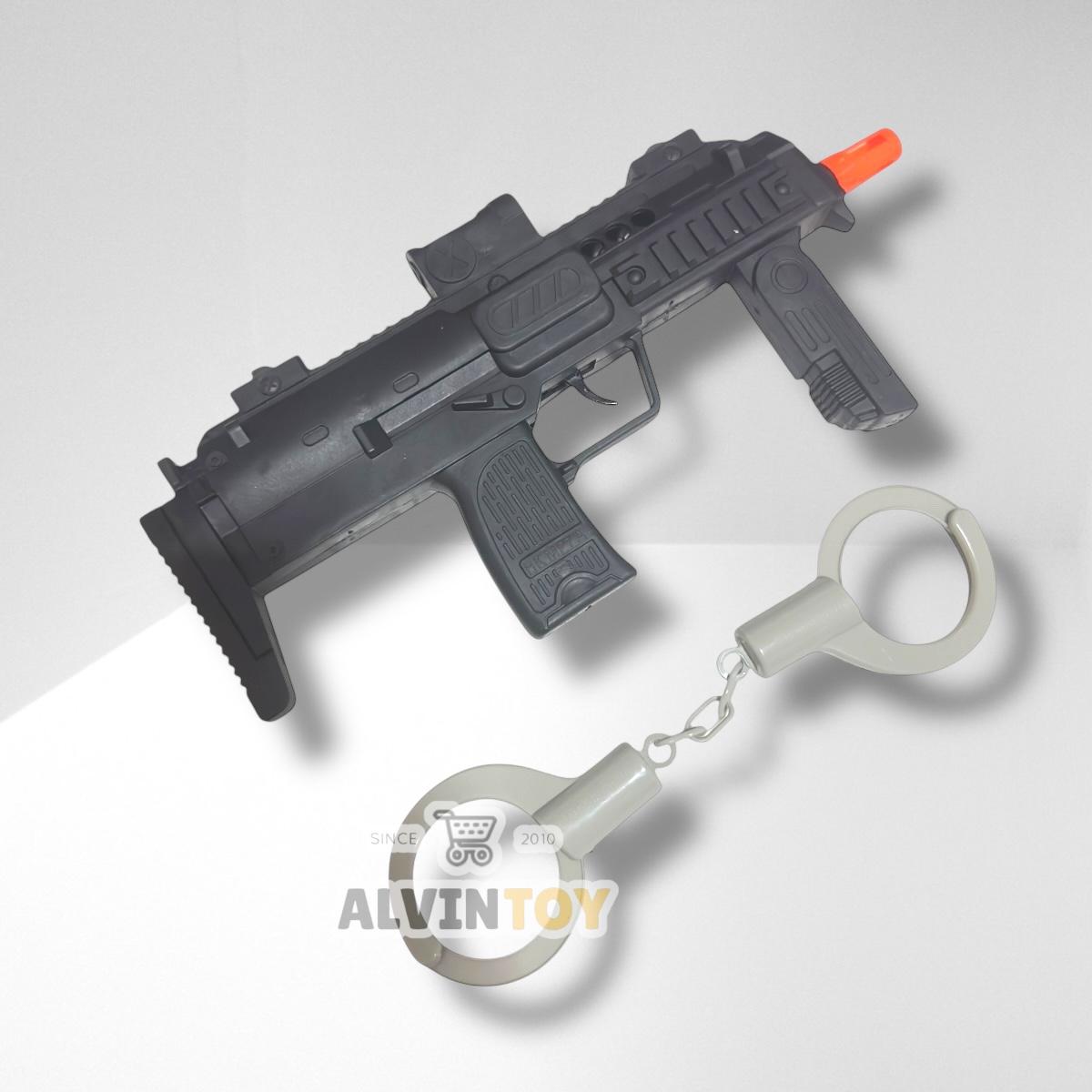 ปืน ของเล่นปืนทหาร พร้อมหมวก อุปกรณ์ครบชุด ของเล่นเด็ก ปืนของเล่นเท่ๆ