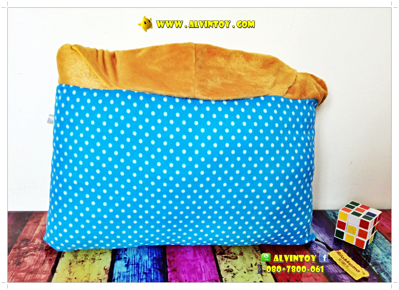 หมอนหนุนมีฮู้ด Rilakkuma - ริลัคคุมะ