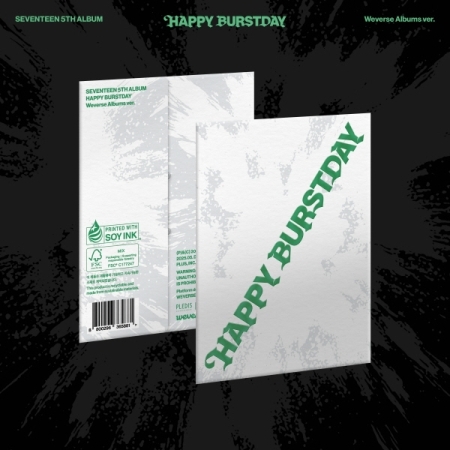 ( Pre-Order ) SEVENTEEN 5th Album [HAPPY BURSTDAY] Weverse ver * ไม่มี Poster พับในกล่อง * วางจำหน่าย 26 / 5 / 2025