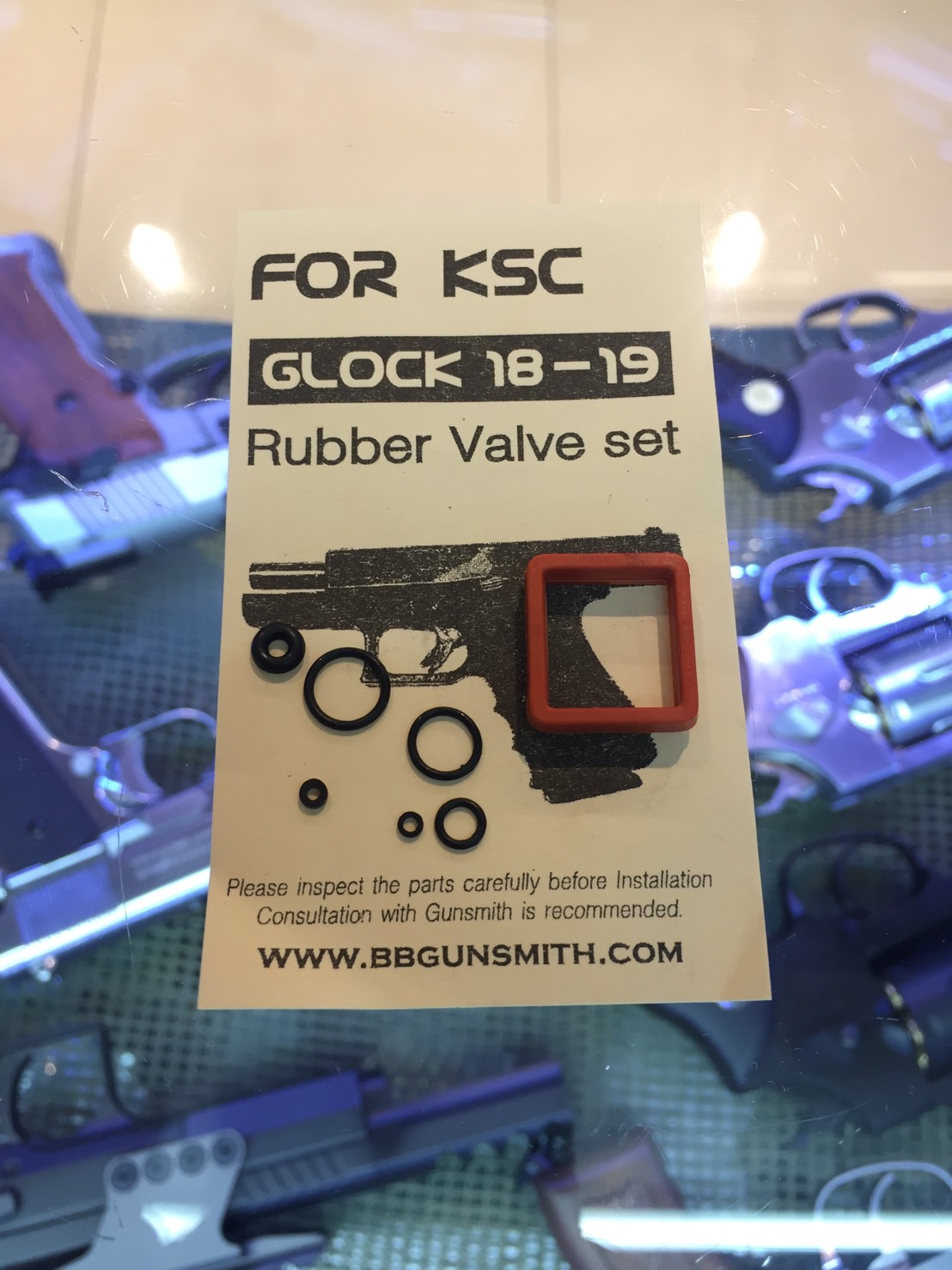 ชุดยางซ่อม GLOCK KSC