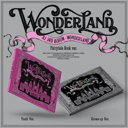 ( Pre-Order ) B.I 3rd Album [WONDERLAND] ( Fairy Tale ver ) Set 2 ver * ไม่มี Poster * วางจำหน่าย 2 / 6 / 2025
