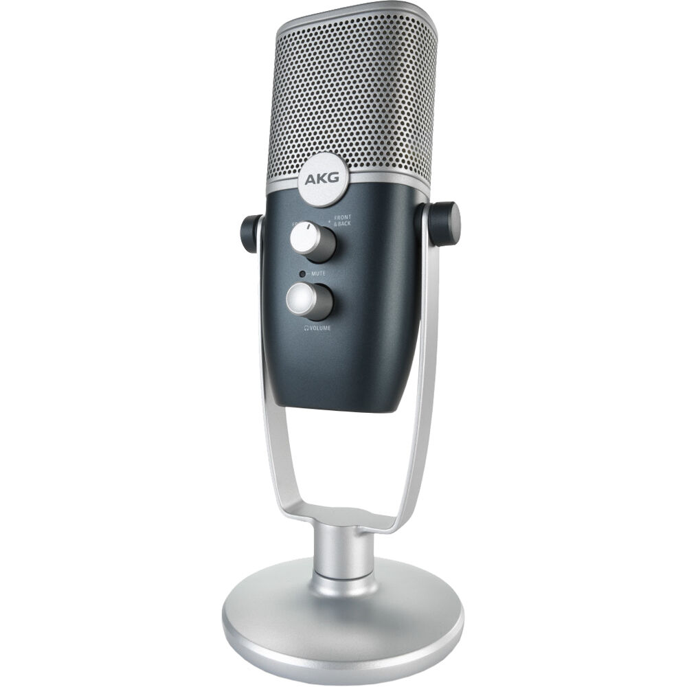 AKG ARA *ของแท้รับประกัน 1ปี* ไมโครโฟน USB Condenser Microphone, Dual-Pattern, 24Bit/ 96 kHz, PC/ Mac/ iOS/ Android