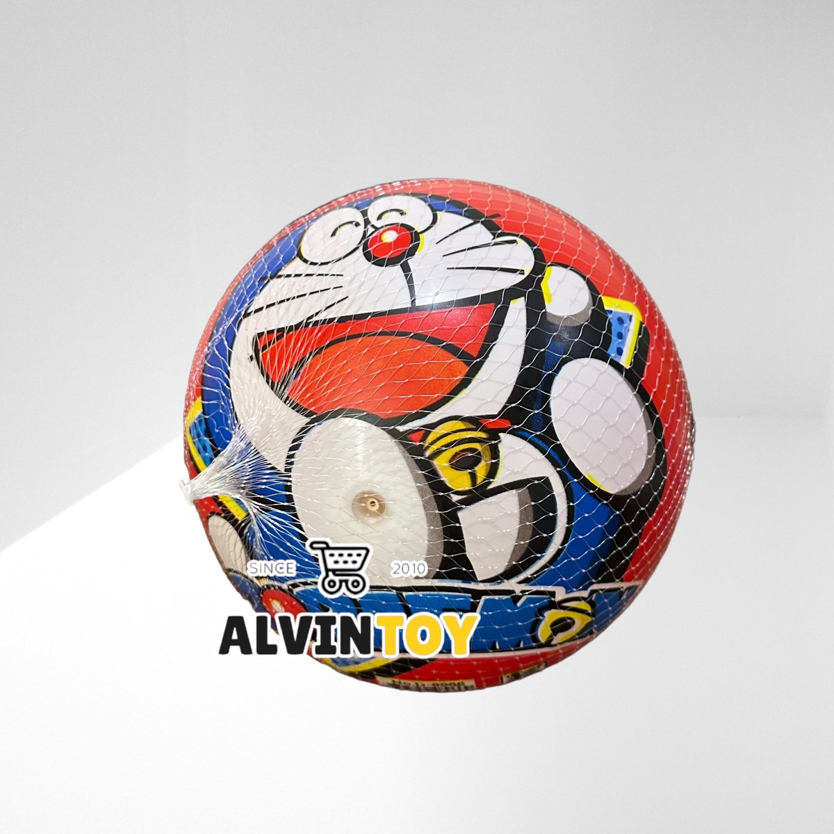 ลูกบอลยางนิ่ม เด้งดึ่ง พร้อมตาข่าย ขนาด 25 ซม. ลูกบอล ลูกบอลนิ่ม บอลยาง ส่งเร็ว พร้อมส่งจากกทม.