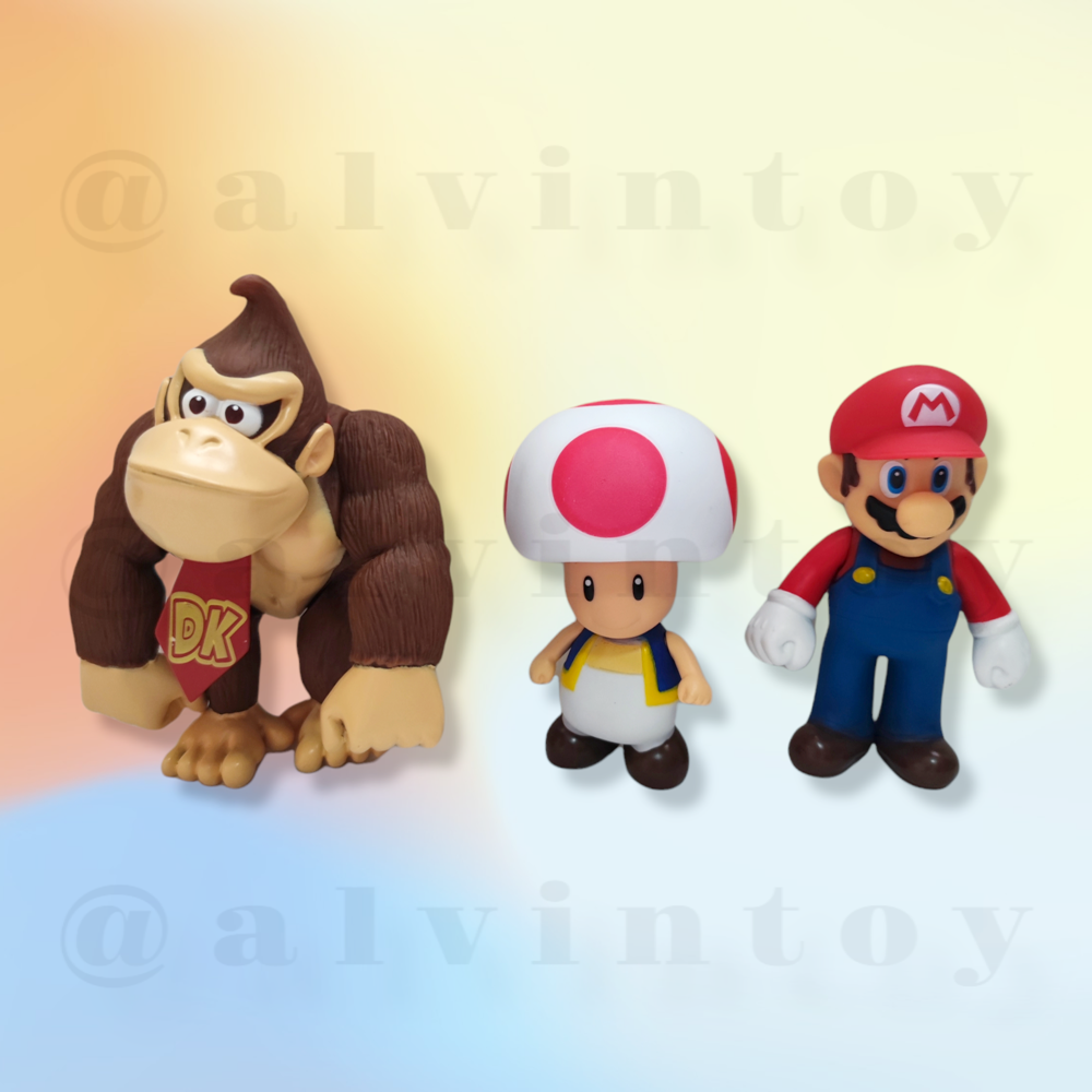 Figures Characters Mario - มาริโอ้ 6 ตัว