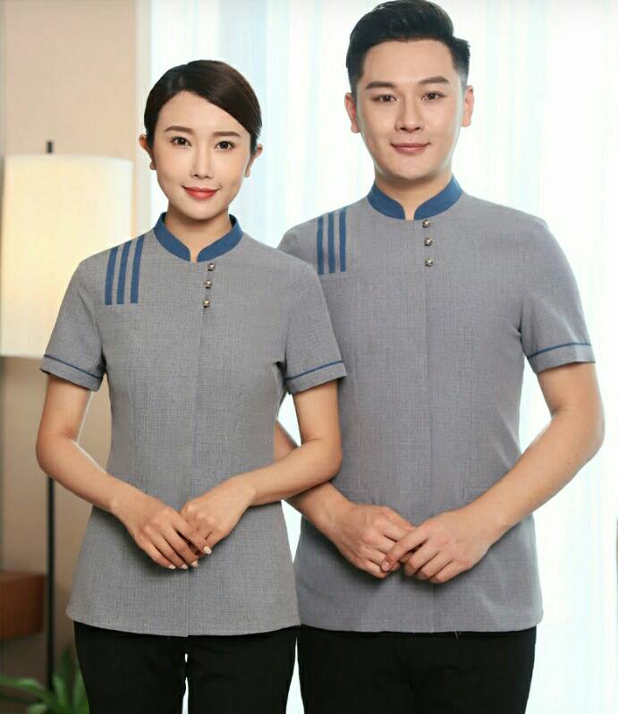 ชุดแม่บ้าน พ่อบ้าน พนักงานทำความสะอาด