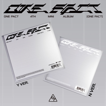 ( Pre-Order ) ONE PACT 4th Mini Album [One Fact] ( random ver ) * มี Poster พับในกล่อง * วางจำหน่าย 22 / 7 / 2025