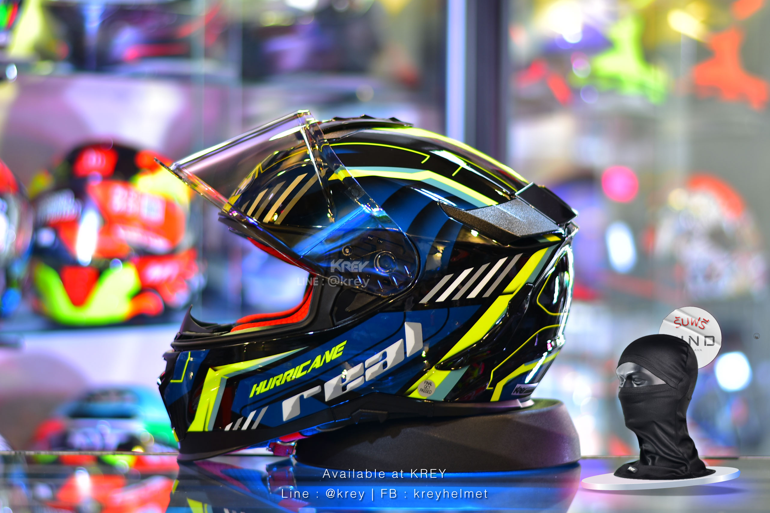 Real model Hurricane Kona Black Green