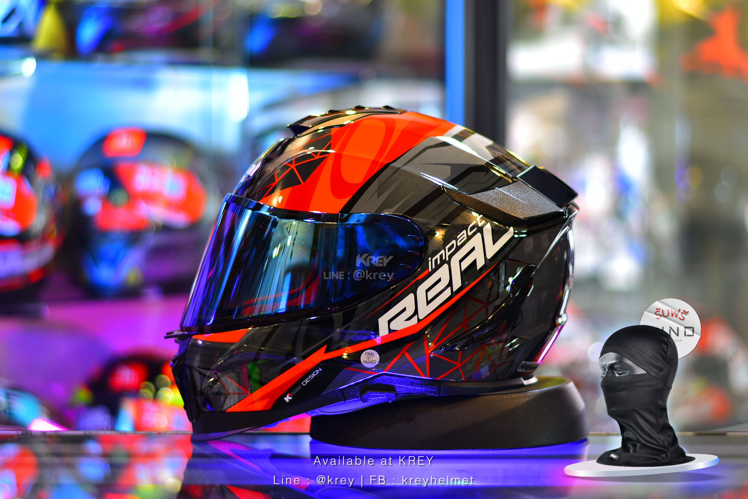 Real model Hurricane Impact Red