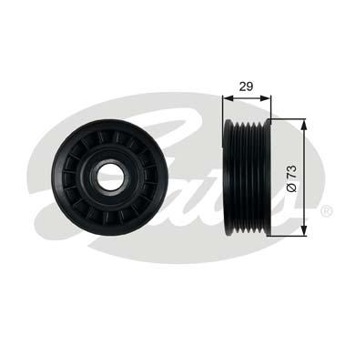 ลูกลอกตัวตั้งสายพานหน้าเครื่อง ESCAPE 2.0-2.3L (รูปจริง) / Tensioner Pulley