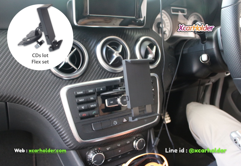 Flex holder cdslot | ที่ติดแทบเลตในรถขาเฟล็กซ์