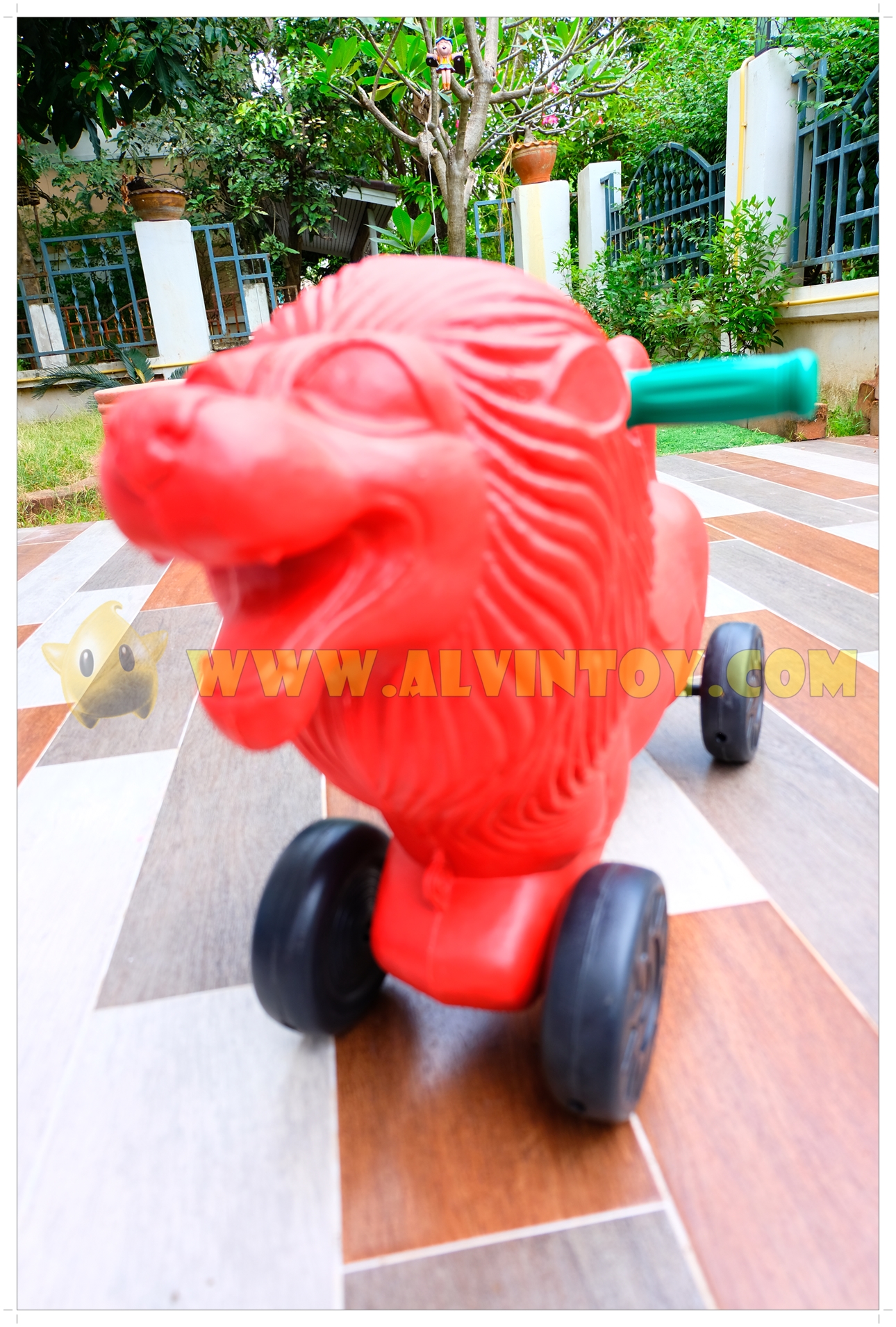 รถขาไขหน้าสิงโตแดง